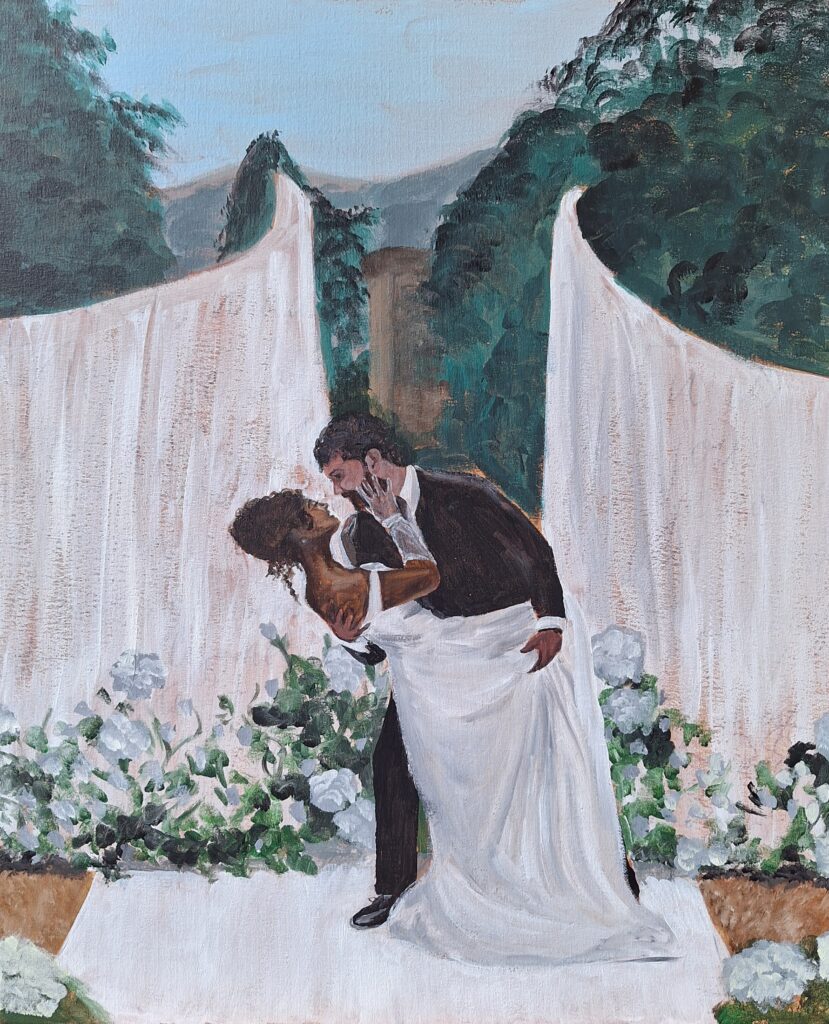 S & R - Progress on the wedding day